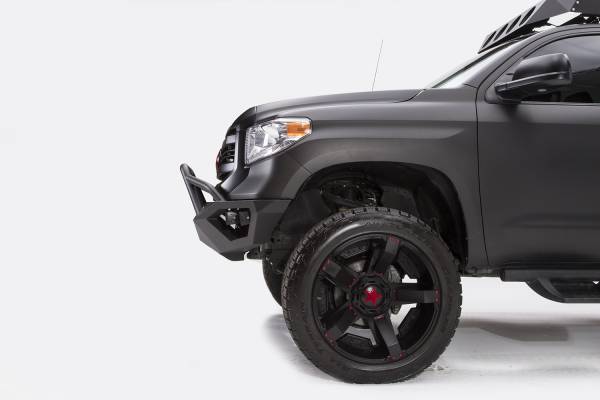 Fab Fours Bumpers & Off-Road Armor | 1350 Offroad - Fab Fours Vengeance Front Bumper, Black Powder Coat, Pre-Runner Guard - TT14-D2852-1 - Image 1