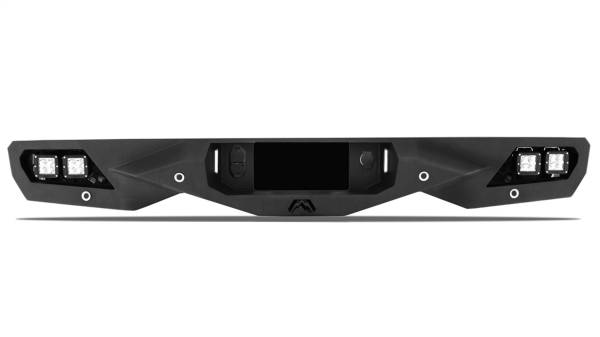 Fab Fours Bumpers & Off-Road Armor | 1350 Offroad - Fab Fours Vengeance Rear Bumper, Bare Steel, Pre-Runner Guard - TT14-E2852-B - Image 1
