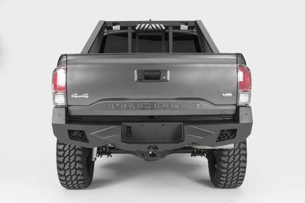 Fab Fours Bumpers & Off-Road Armor | 1350 Offroad - Fab Fours Vengeance Rear Bumper, Black Powder Coat - TT16-E3651-1 - Image 1