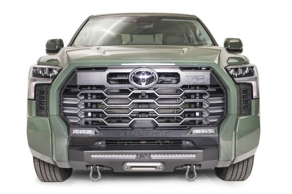 Fab Fours Bumpers & Off-Road Armor | 1350 Offroad - Fab Fours Winch Mount, Bare Steel, with No Guard - TT22-N5451-B - Image 1