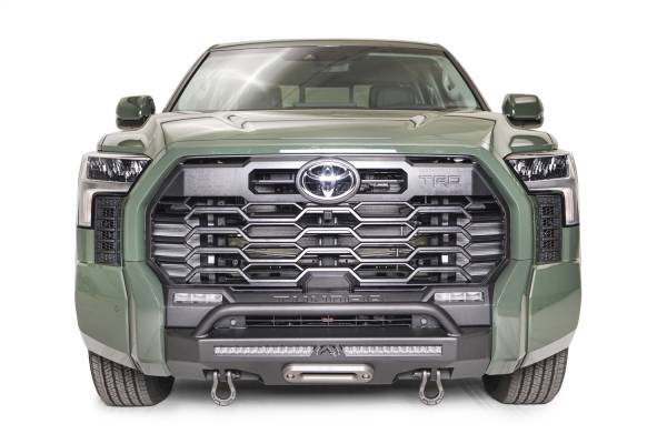Fab Fours Bumpers & Off-Road Armor | 1350 Offroad - Fab Fours Winch Mount, Bare Steel, with Pre-Runner Guard - TT22-N5452-B - Image 1