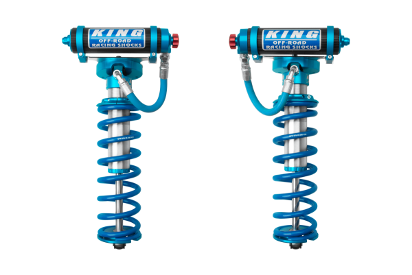 King Shocks & Off-Road Suspension | 1350 Offroad - King Shocks Front Performance Coilover Shock Kit, 2.5-in Dia, Remote Reservoir, Conversion with Adjuster - 25001-146A - Image 1