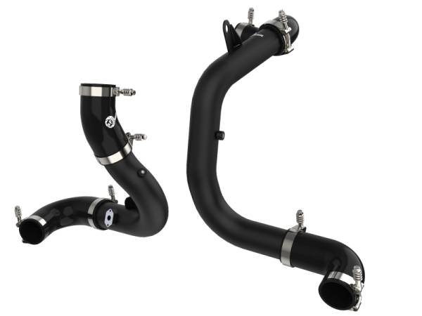 aFe Power Performance Parts & Installation | 1350 Offroad - aFe BladeRunner 3-in Aluminum Hot & Cold Charge Pipe Kit Black - 46-20414-B - Image 1
