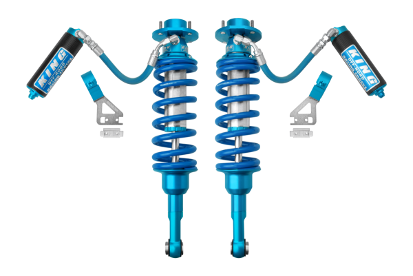 King Shocks & Off-Road Suspension | 1350 Offroad - King Shocks Front Performance Coilover Shock Kit, 2.5-in Dia, Remote Reservoir, Pair - 25001-415 - Image 1