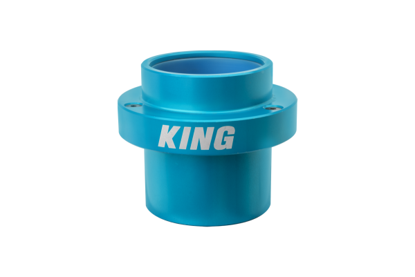 King Shocks & Off-Road Suspension | 1350 Offroad - King Shocks Billet Spring Divider, 2.5 Race, Blue - 25606-113 - Image 1