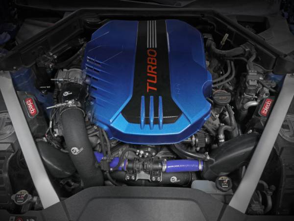 aFe Power Performance Parts & Installation | 1350 Offroad - aFe BladeRunner 3-in Aluminum Hot & Cold Charge Pipe Kit Black Kia Stinger 18-23 V6-3.3L (tt) - 46-20504-B - Image 1