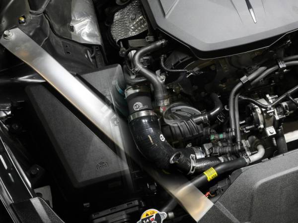 aFe Power Performance Parts & Installation | 1350 Offroad - aFe BladeRunner 2-1/2-in Aluminum Hot Charge Pipe Black - 46-20698-B - Image 1