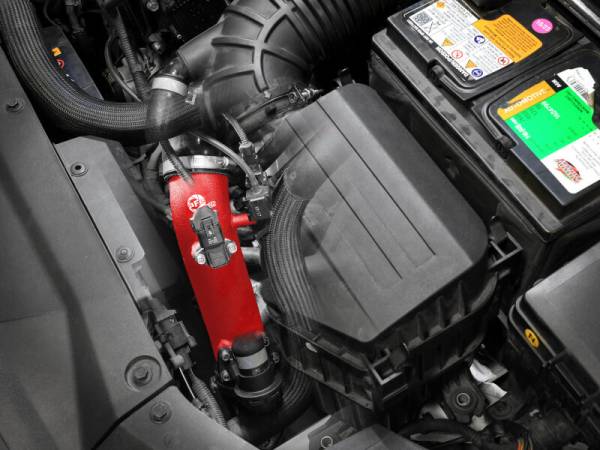 aFe Power Performance Parts & Installation | 1350 Offroad - aFe BladeRunner Aluminum Hot & Cold Charge Pipe Kit Red Hyundai Veloster N 19-22 L4-2.0L (t) MT - 46-20764-R - Image 1