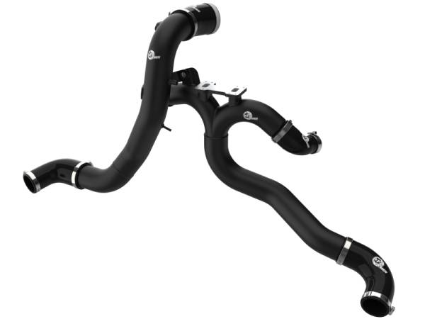 aFe Power Performance Parts & Installation | 1350 Offroad - aFe BladeRunner Aluminum Hot & Cold Charge Pipe Kit Black Genesis G70 19-26 V6-3.3L (tt) - 46-20804-B - Image 1