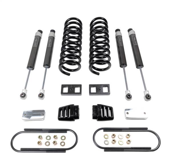 ReadyLIFT Suspension & Leveling Kits | 1350 Offroad - ReadyLIFT Coil Spring Lift Kit 3-in Lift with Front Coils & Rear Blocks/ Radius Arm Drop Brackets & Falcon Shocks - 49-19330 - Image 1