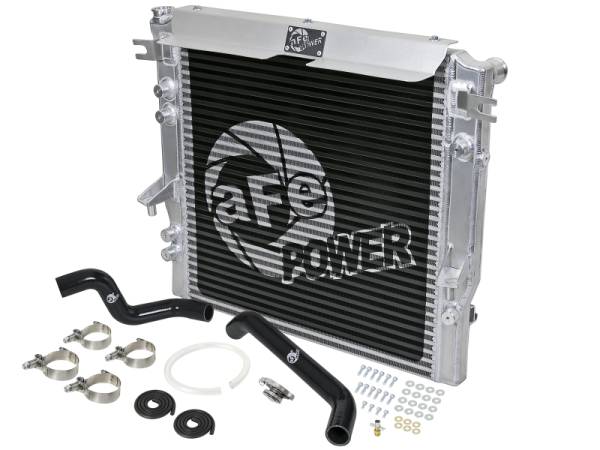 aFe Power Performance Parts & Installation | 1350 Offroad - aFe BladeRunner GT Series Bar & Plate Radiator with Hoses Jeep Wrangler (JK) 07-11 V6-3.8L - 46-50002-B - Image 1