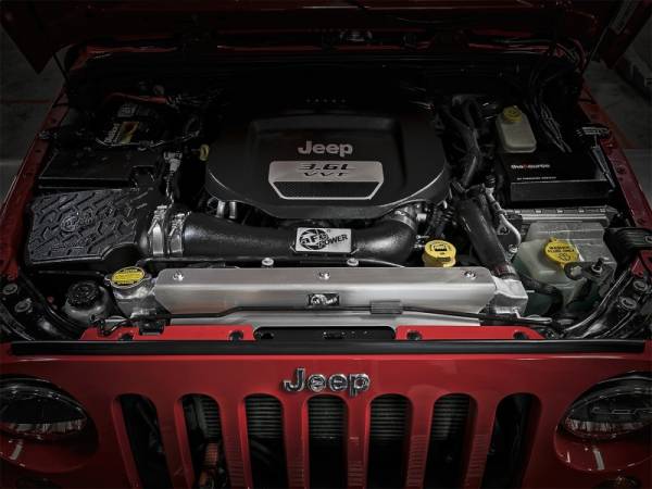 aFe Power Performance Parts & Installation | 1350 Offroad - aFe BladeRunner GT Series Bar & Plate Radiator with Hoses Jeep Wrangler (JK) 12-18 V6-3.6L - 46-50012-B - Image 1