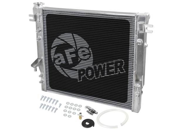 aFe Power Performance Parts & Installation | 1350 Offroad - aFe BladeRunner Street Series High Capacity Aluminum Radiator Jeep Wrangler (JK) 07-18 V6-3.6L/3.8L - 46-52001 - Image 1