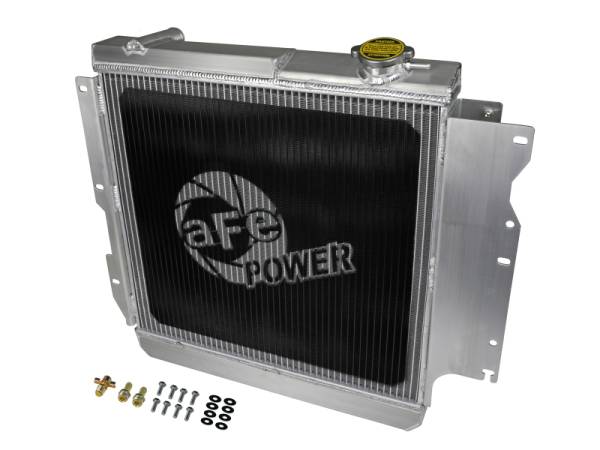 aFe Power Performance Parts & Installation | 1350 Offroad - aFe BladeRunner Street Series High Capacity Aluminum Radiator Jeep Wrangler (TJ) 97-06 L6-4.0L - 46-52101 - Image 1