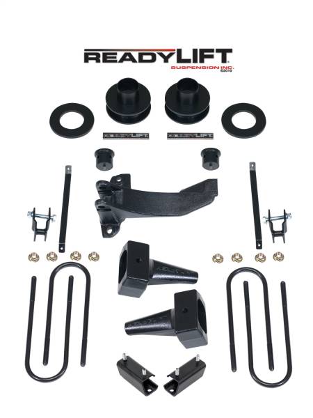 ReadyLIFT Suspension & Leveling Kits | 1350 Offroad - ReadyLIFT SST Lift Kit 2.5-in Lift for 1 Pc. Drive Shaft 4-in Rear Tapered Blocks - 69-2524 - Image 1