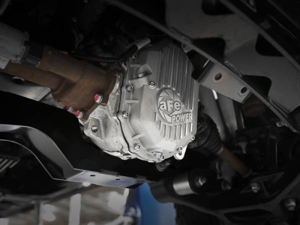 aFe Power Performance Parts & Installation | 1350 Offroad - aFe Street Series Front Differential Cover Raw with Machined Fins - 46-71050A - Image 1