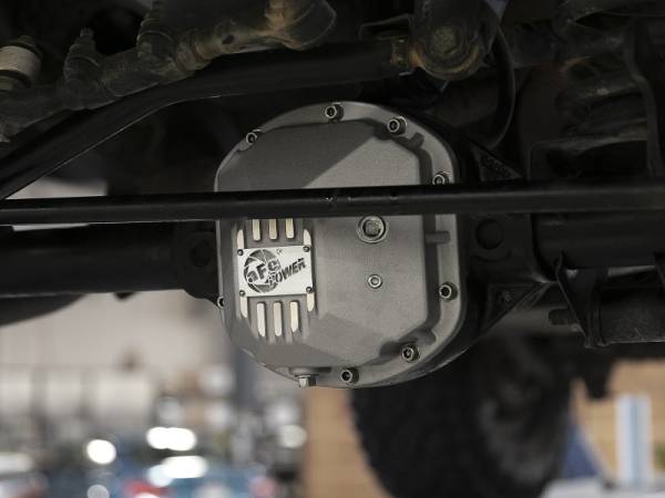 aFe Power Performance Parts & Installation | 1350 Offroad - aFe Street Series Dana 30 Front Differential Cover Raw with Machined Fins - 46-71130A - Image 1
