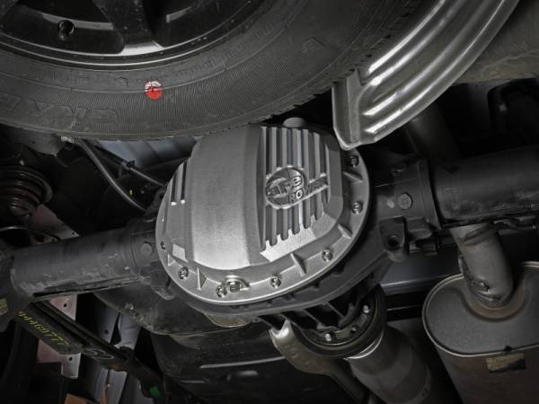 aFe Power Performance Parts & Installation | 1350 Offroad - aFe Street Series Rear Differential Cover Raw with Machined Fins GM Gas Trucks/SUVs 19-26 (GMCH 9.5) - 46-71140A - Image 1