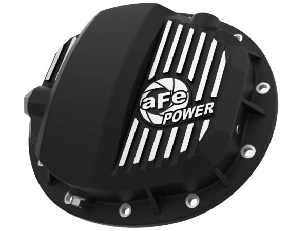 aFe Power Performance Parts & Installation | 1350 Offroad - aFe Pro Series Rear Differential Cover Black with Machined Fins GM Gas Trucks/SUVs 19-26 (GMCH 9.5) - 46-71140B - Image 1