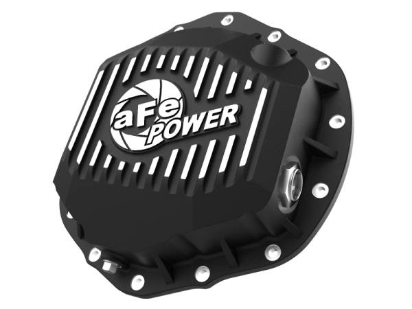 aFe Power Performance Parts & Installation | 1350 Offroad - aFe Pro Series Rear Differential Cover Black with Machined Fins - 46-71150B - Image 1
