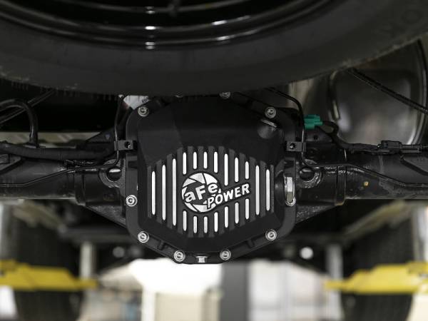aFe Power Performance Parts & Installation | 1350 Offroad - aFe Pro Series Rear Differential Cover Black with Machined Fins - 46-71170B - Image 1