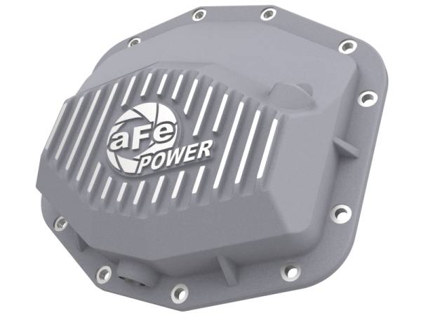 aFe Power Performance Parts & Installation | 1350 Offroad - aFe Street Series Rear Differential Cover Raw with Machined Fins RAM 1500 TRX 21-24/1500 RHO 25-26 - 46-71280A - Image 1