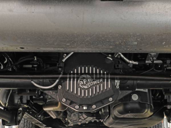 aFe Power Performance Parts & Installation | 1350 Offroad - aFe Pro Series Rear Differential Cover Black with Machined Fins - 46-71290B - Image 1