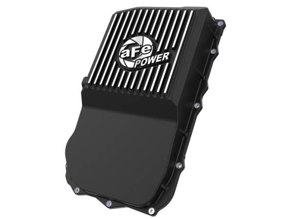 aFe Power Performance Parts & Installation | 1350 Offroad - aFe Pro Series Transmission Pan Black with Machined Fins - 46-71300B - Image 1