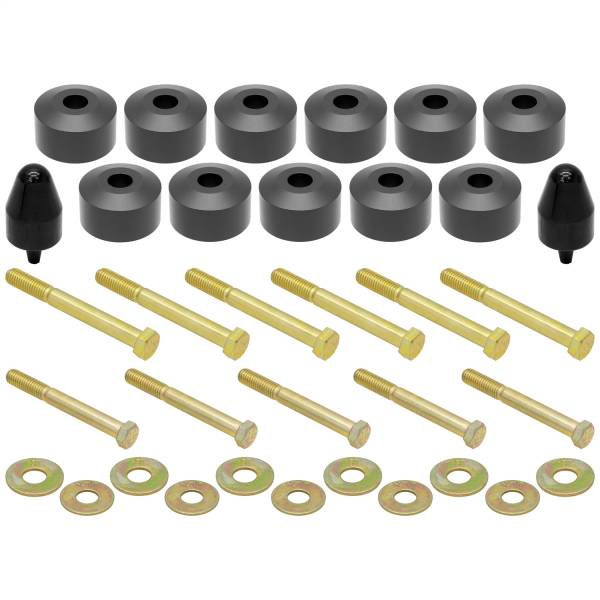 RockJock 4x4 Jeep Suspension & Steering | 1350 Offroad - RockJock Body Lift Kit, 1-in Lift - CE-9300 - Image 1