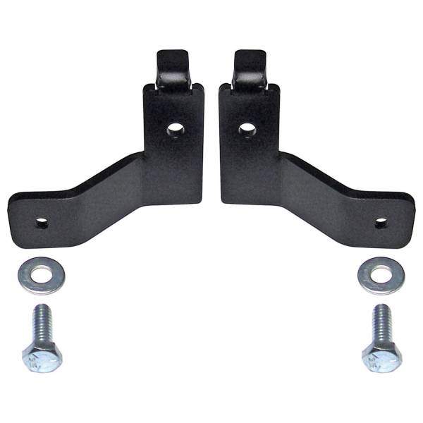 RockJock 4x4 Jeep Suspension & Steering | 1350 Offroad - RockJock Brake Line Relocation Bracket Kit, Front - CE-9807FBLBK - Image 1