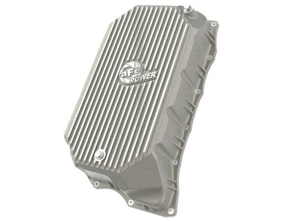 aFe Power Performance Parts & Installation | 1350 Offroad - aFe Street Series Transmission Pan Raw with Machined Fins - 46-71380A - Image 1