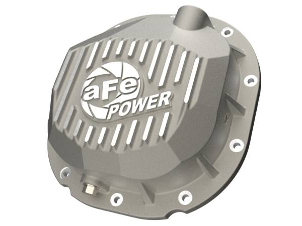 aFe Power Performance Parts & Installation | 1350 Offroad - aFe Street Series Rear Differential Cover Raw with Machined Fins Ford F-150 90-14 (Ford 8.8)" - 46-71410A - Image 1