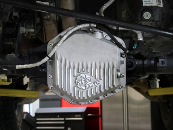 aFe Power Performance Parts & Installation | 1350 Offroad - aFe Street Series Rear Differential Cover Raw with Machined Fins - 46-71460A - Image 1