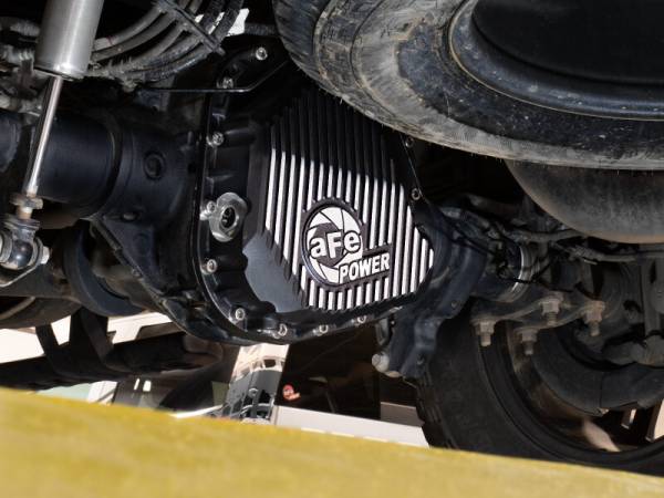 aFe Power Performance Parts & Installation | 1350 Offroad - aFe Pro Series Rear Differential Cover Black with Machined Fins - 46-71490B - Image 1