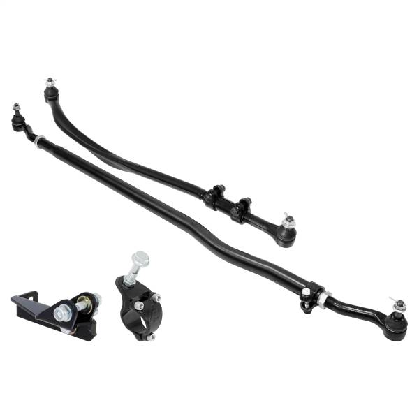 RockJock 4x4 Jeep Suspension & Steering | 1350 Offroad - RockJock CurrectlyncSteering System, 1.3-in Dia. Drag Link - RJ-442100-101 - Image 1