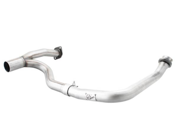 aFe Power Performance Parts & Installation | 1350 Offroad - aFe Twisted Steel 2-in to 2-1/2-in Aluminized Street Series Y-Pipe Jeep Wrangler (JK) 12-18 V6-3.6L - 48-06207 - Image 1