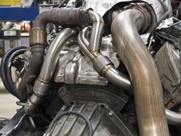 aFe Power Performance Parts & Installation | 1350 Offroad - aFe Twisted Steel 304 Stainless Steel Performance Package Ford Diesel Trucks 08-10 V8-6.4L (td) - 48-33016-PK - Image 1
