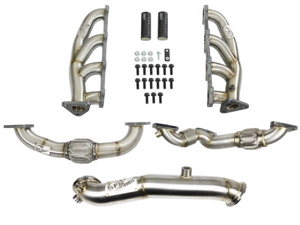 aFe Power Performance Parts & Installation | 1350 Offroad - aFe Twisted Steel 304 Stainless Steel Performance Package GM Diesel Trucks 11-15 V8-6.6L (td) LML - 48-34139 - Image 1