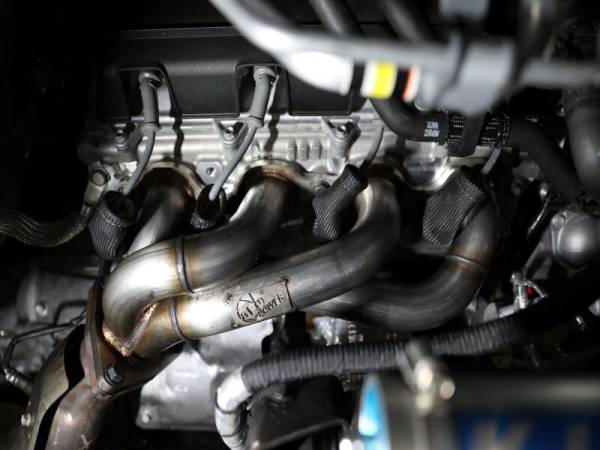 aFe Power Performance Parts & Installation | 1350 Offroad - aFe Twisted Steel 304 Stainless Steel Short Tube Header GM Trucks 2500/3500HD 20-26 V8-6.6L L8T - 48-34145 - Image 1