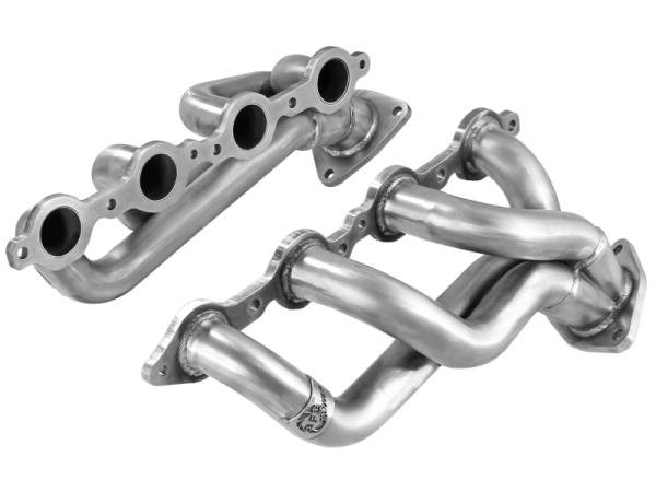 aFe Power Performance Parts & Installation | 1350 Offroad - aFe Twisted Steel 409 Stainless Steel Short Tube Header - 48-44001 - Image 1