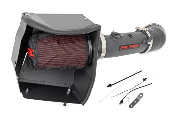 Rough Country Lift Kits & Suspension | 1350 Offroad - Rough Country Cold Air Intake, with Pre-Filter, Heat Shield, Intake Tube - 10476PF - Image 1