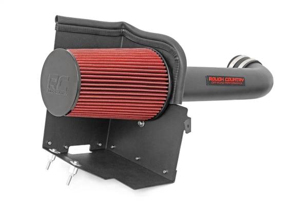Rough Country Lift Kits & Suspension | 1350 Offroad - Rough Country Engine Cold Air Intake Kit, Intake Tube, Reusable Air Filter, Clamps, Hardware - 10554 - Image 1