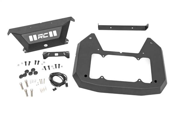 Rough Country Lift Kits & Suspension | 1350 Offroad - Rough Country Spare Tire Delete Kit, Rear Relocates License Plate, Laser Cut, Retains Backup Camera - 10560 - Image 1