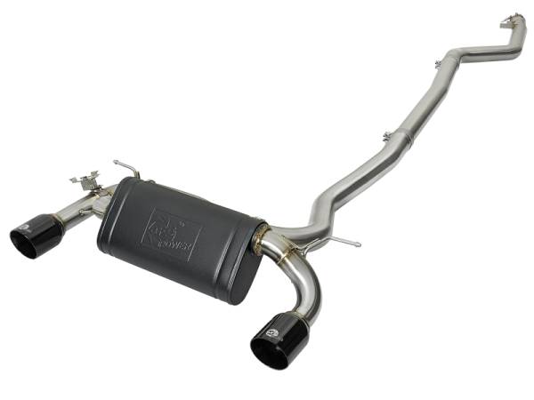 aFe Power Performance Parts & Installation | 1350 Offroad - aFe MACH Force-Xp Stainless Steel Cat-Back Exhaust System with Black Tips - 49-36334-B - Image 1