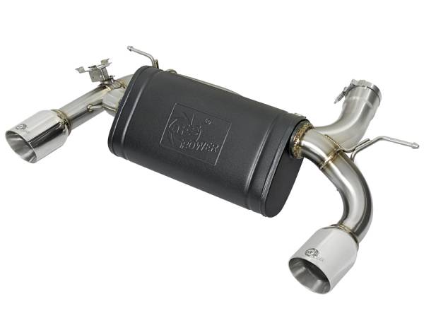 aFe Power Performance Parts & Installation | 1350 Offroad - aFe MACH Force-Xp Axle-Back Stainless Steel Exhaust System with Polished Tips - 49-36335-P - Image 1
