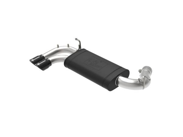 aFe Power Performance Parts & Installation | 1350 Offroad - aFe MACH Force-XP 2-1/2-in 304 Stainless Steel Axle-Back Exhaust System with Black Tip - 49-36346-B - Image 1
