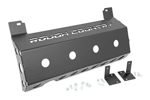 Rough Country Lift Kits & Suspension | 1350 Offroad - Rough Country Muffler Skid Plate - 10599 - Image 1