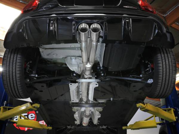 aFe Power Performance Parts & Installation | 1350 Offroad - aFe MACH Force-Xp 3-in to 2-1/2-in Stainless Steel Cat-Back Exhaust System Polished - 49-36354-P - Image 1