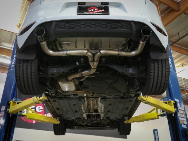 aFe Power Performance Parts & Installation | 1350 Offroad - aFe MACH Force-Xp 3-in to 2-1/2-in Stainless Steel Cat-Back Exhaust System Black - 49-36418-B - Image 1