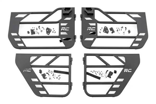 Rough Country Lift Kits & Suspension | 1350 Offroad - Rough Country Tube Doors, Front & Rear - 10619 - Image 1